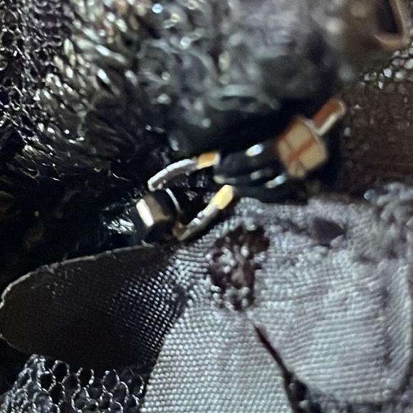 NWOT White House Black Market 3D floral appliqué dress - Picture 10 of 13